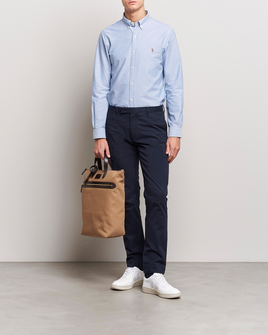 2-Pack Slim Fit Shirt Oxford White/Blue