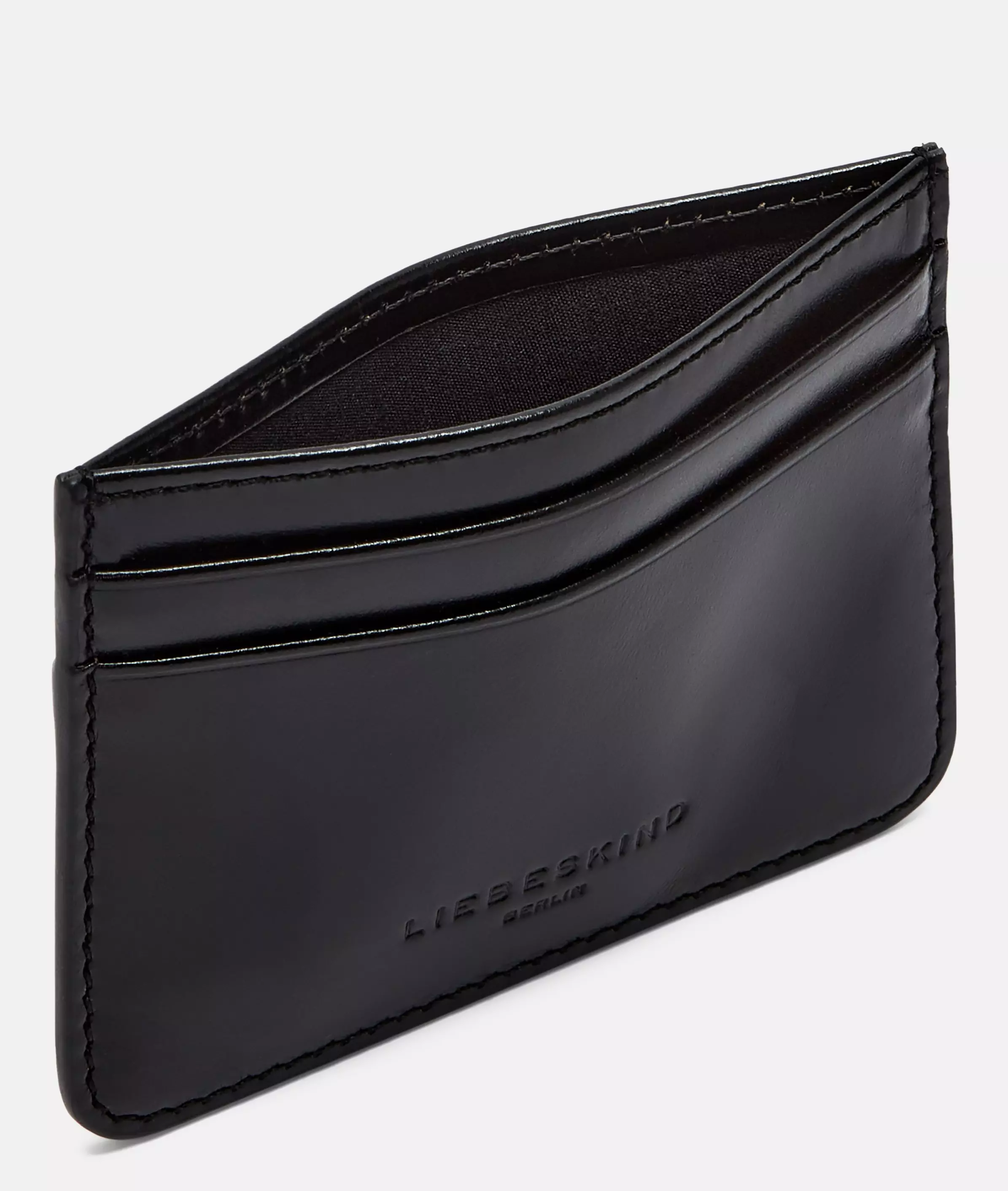 Wallet Mini wallet made from shiny cowhide leather