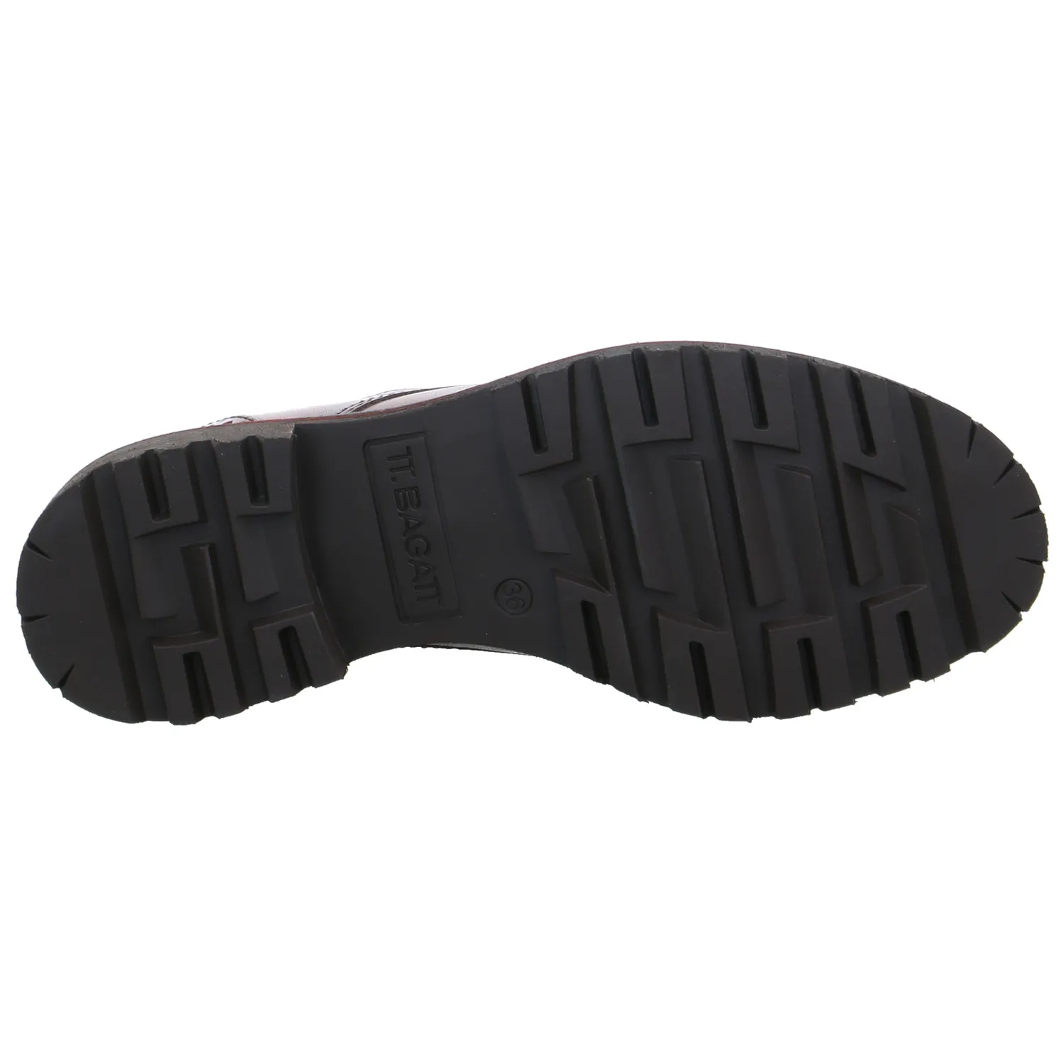 BAGATT Schnürschuh Cognac Leder