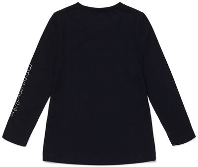 Hyperfied Jersey Logo Long Sleeve Top, Anthracite