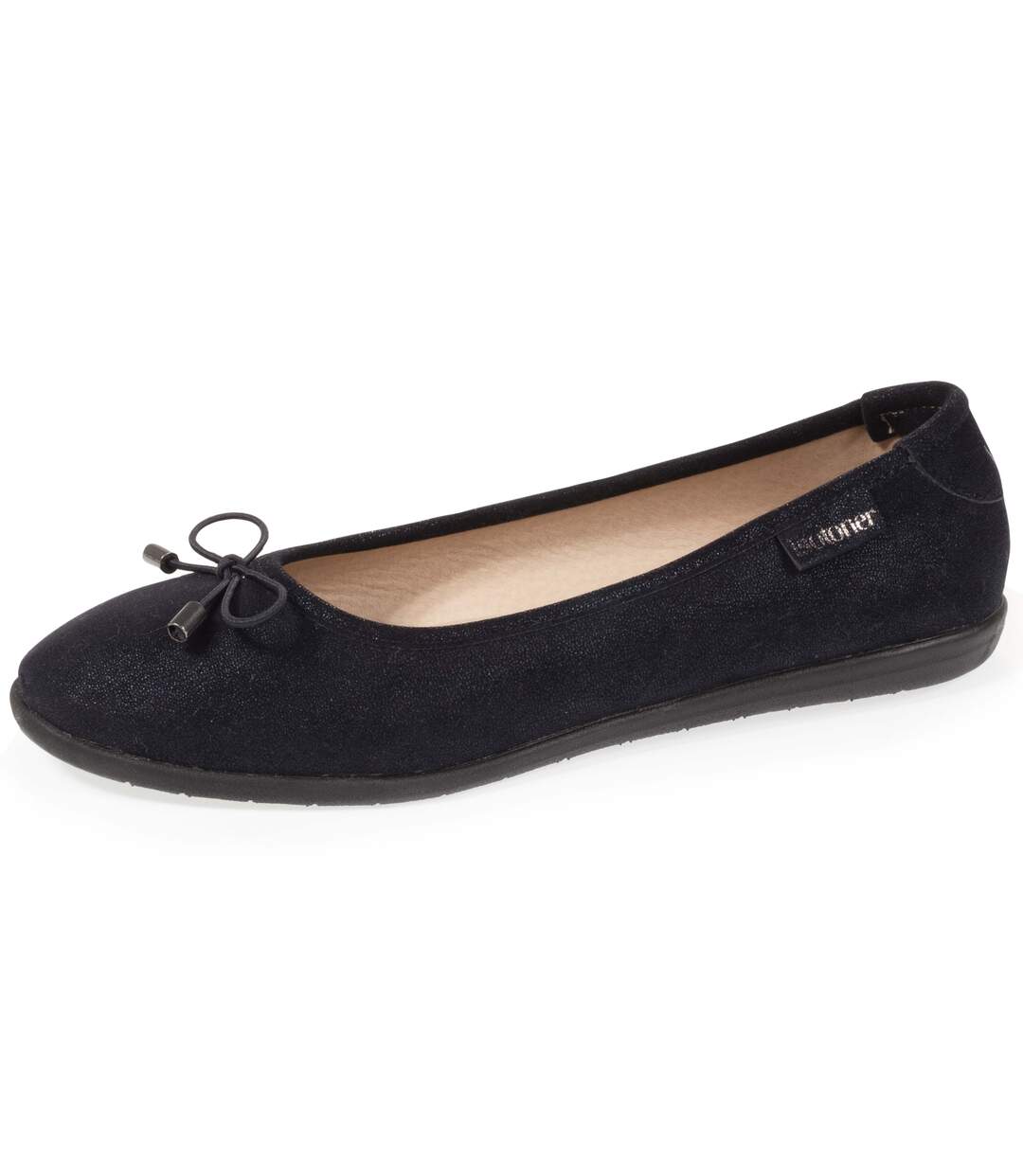 Isotoner Ballerines femme confort suédine