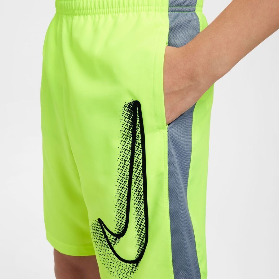 Nike Short d'Entraînement Academy 23 WP GX HBR - Jaune Fluo/Gris/Noir Enfant