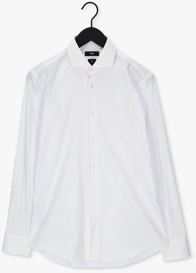 BOSS witte boss klassiek overhemd p-hank-spread-214 10151300 01