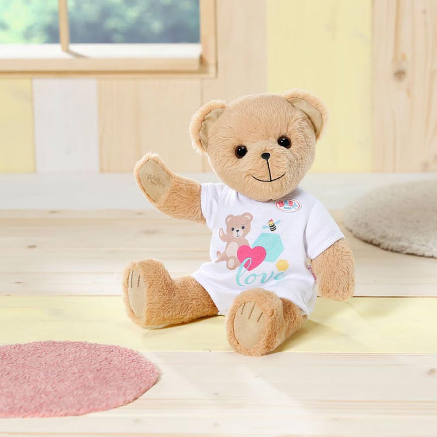 BABY born Teddybeer met Boekje, 36cm