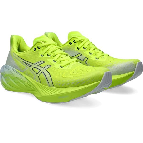 Chaussure running ASICS NOVABLAST 4 SAFETY YELLOW/COOL GREY