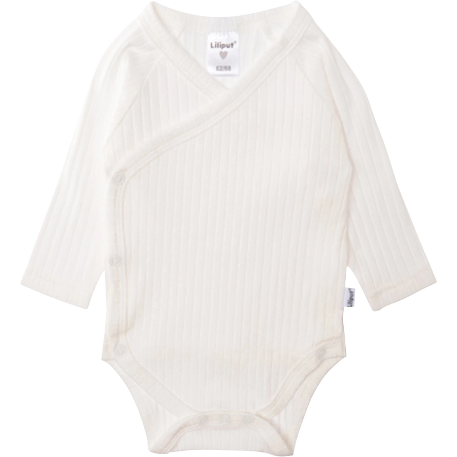 Liliput Wickelbodies weiss-apricot