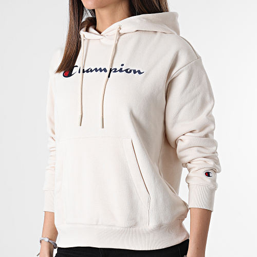 Sweat Capuche Femme 114919 Beige