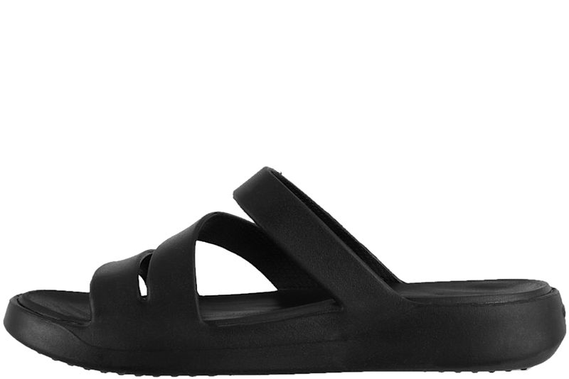 CROCS GETAWAY STRAPPY BADESANDAL I SORT GUMMI