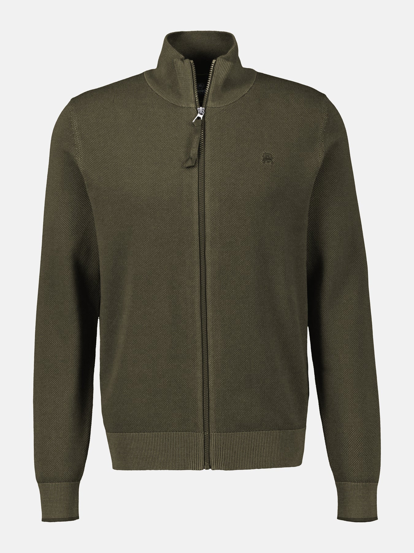 Melange-Strickjacke für Herren