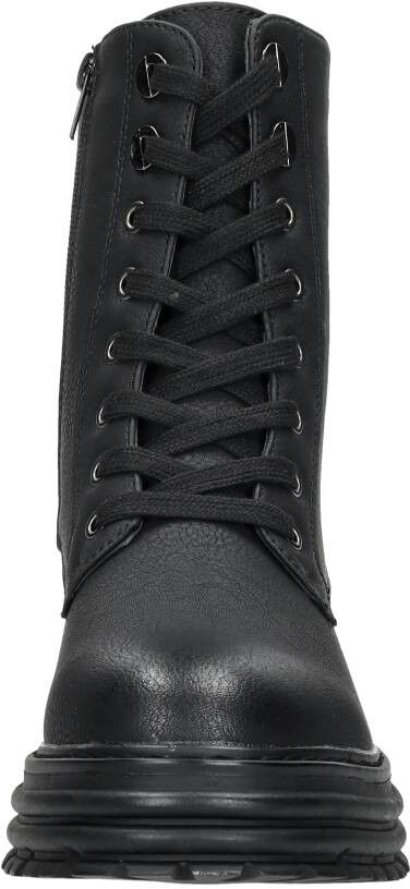 Sub55 Veterschoenen Hoog zwart