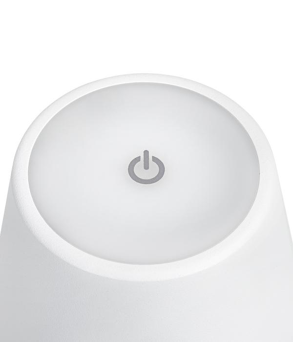 Dehner Akku-Tischleuchte Dyan, ca. Ø11/H30 cm