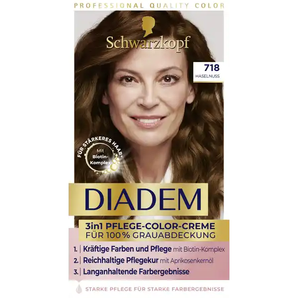 3in1 Pflege-Color-Creme 718 Haselnuss
