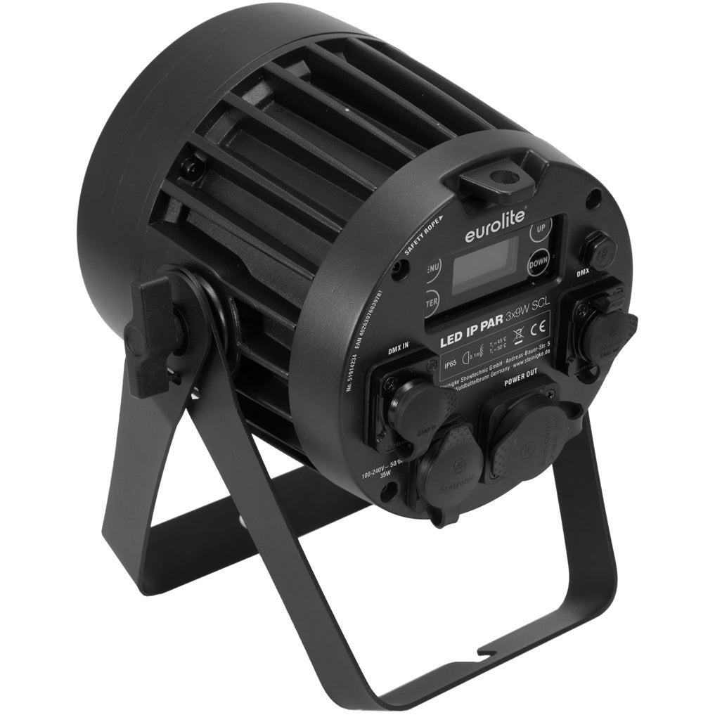 Eurolite LED IP Par 3x9W SCL IP65 spot