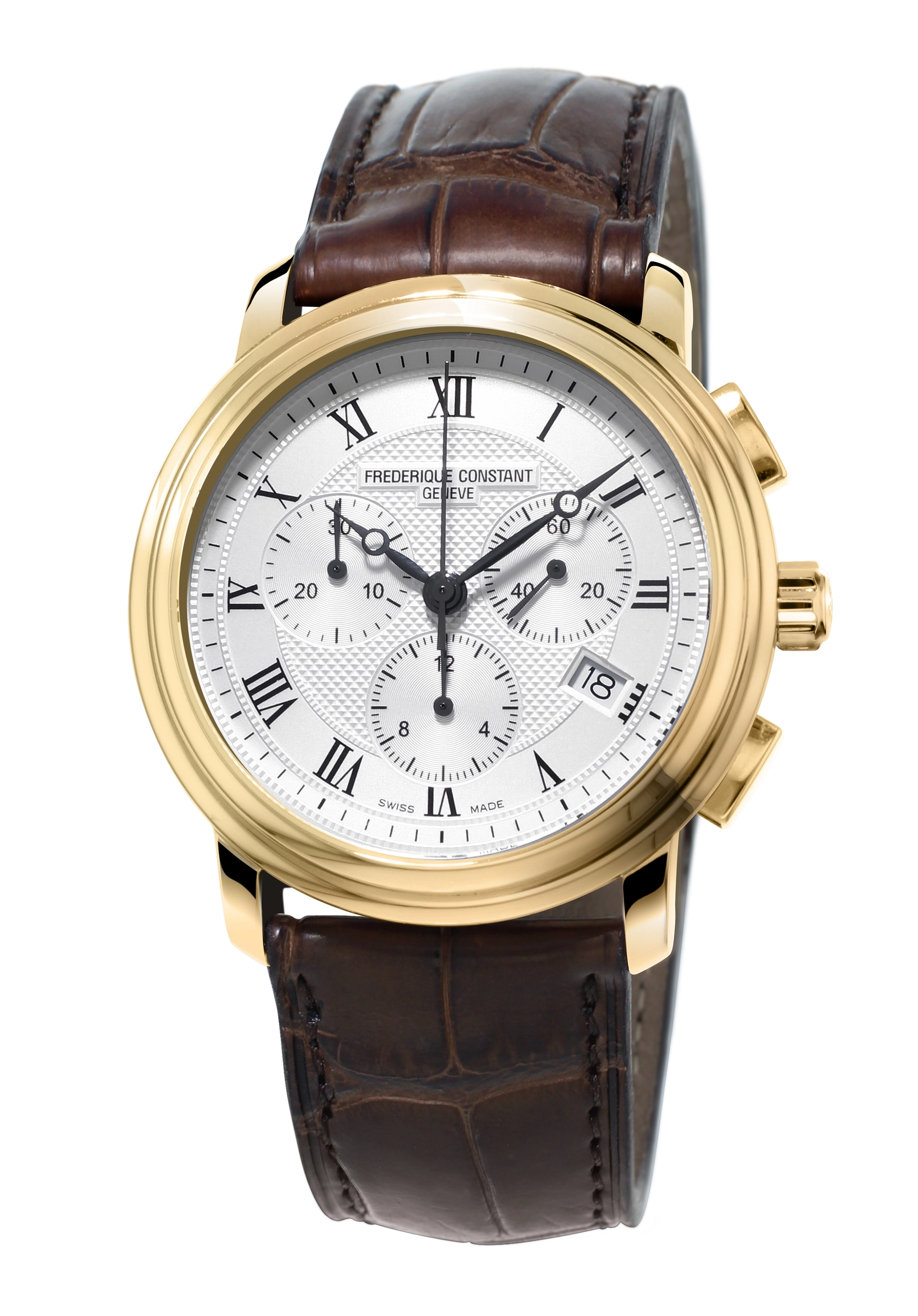 Frederique Constant Persuasion Herrenchronograph Gold
