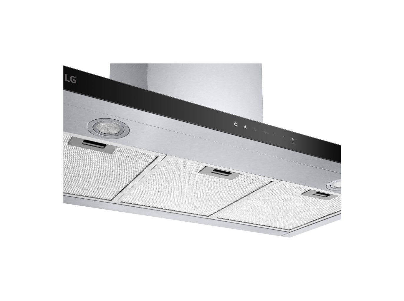 EXAUSTOR LG HCEZ3626S INOX 90 CM 800M3/H