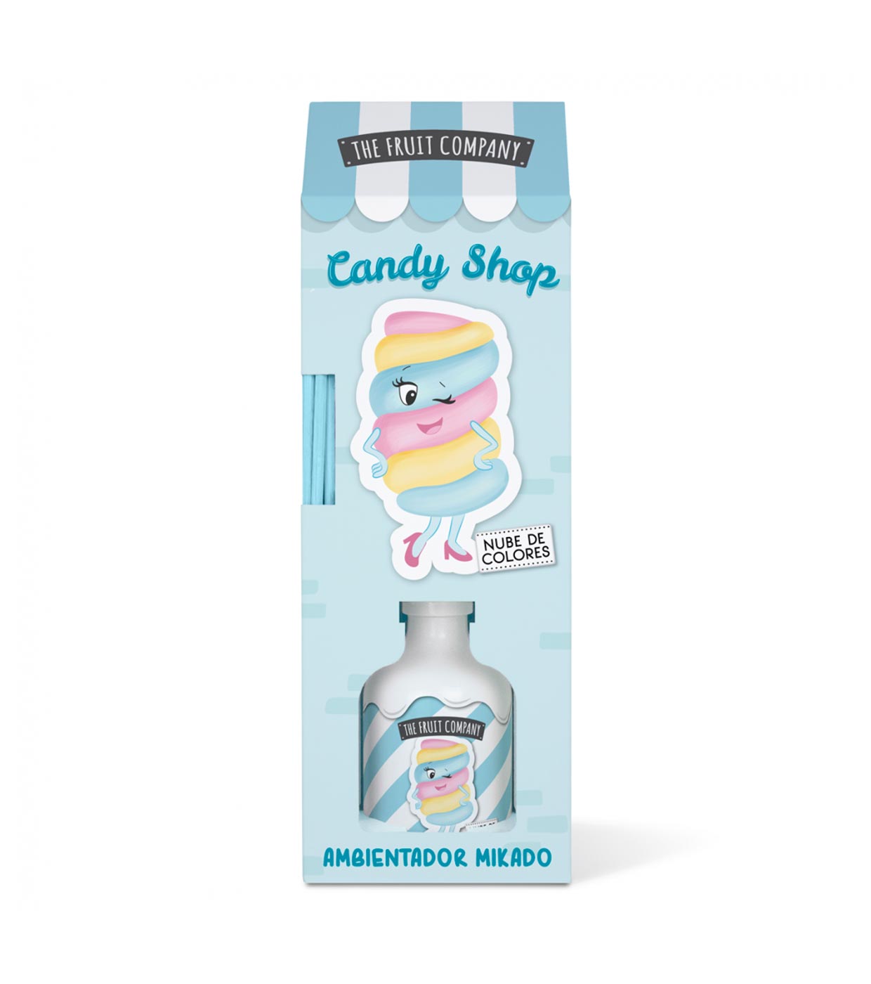 The Fruit Company - *Candy Shop* - Ambientador Mikado - Nuvem Colorida