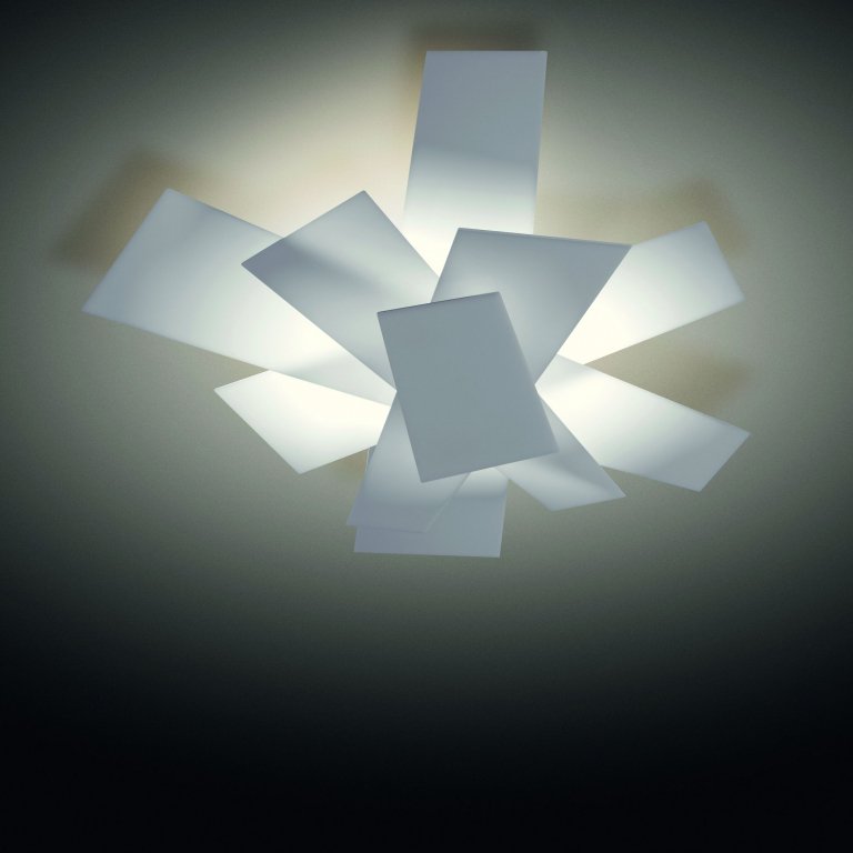 Foscarini Big Bang plafondlamp Ø67 wit