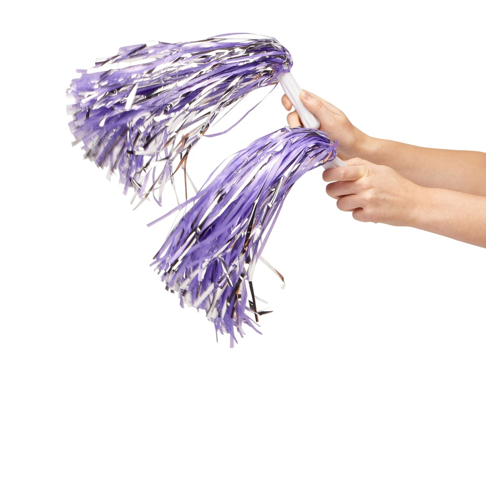 Ich liebe den Look Cheerleader Pompons Sortiment