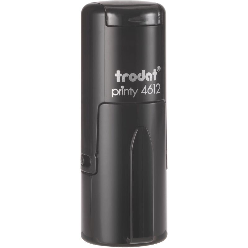 Mini tampon rond personnalisable Printy 4612 Trodat monochrome 1 ligne