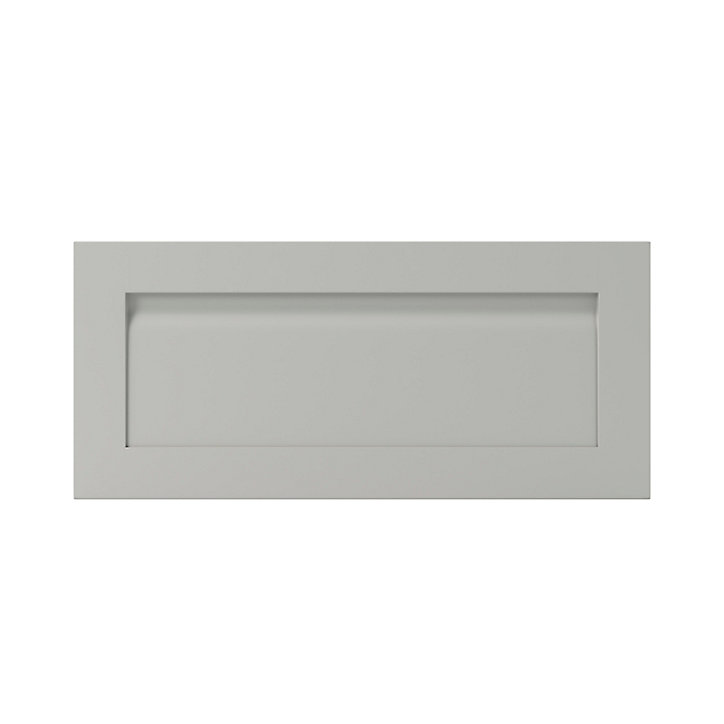 Façade de cuisine hotte / casserolier Garcinia gris ciment l. 80 cm GoodHome