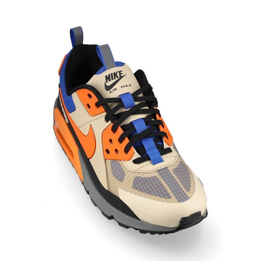 Nike Chaussures Air Max 90 Drift - Beige/Bright Mandarin/Bleu