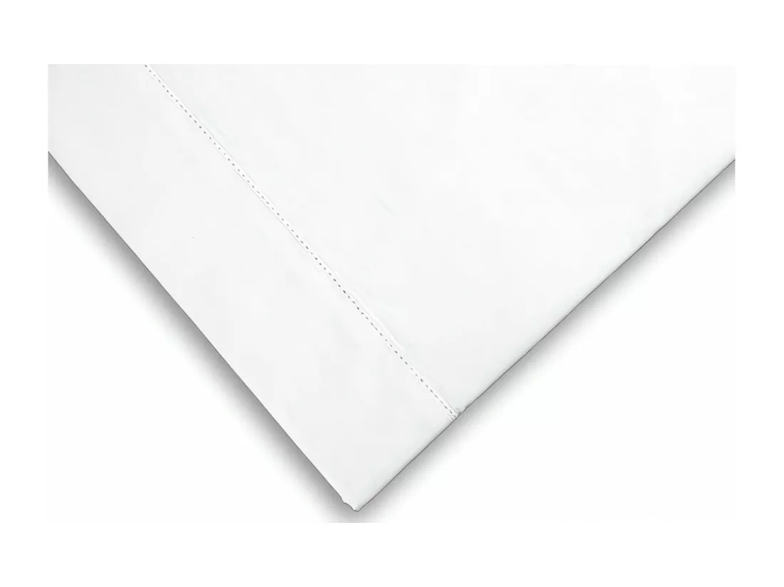 Housse de couette en coton 240x220 cm PERCALE blanc, par Soleil d'ocre
