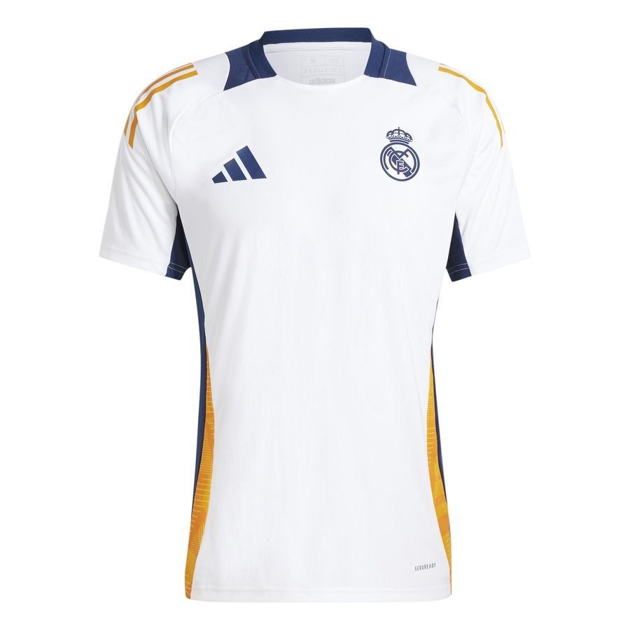 Real Madrid T-shirt d'Entraînement Tiro 24 - Blanc/Bleu/Crew Orange