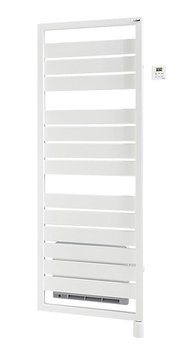Sèche-serviettes électrique à inertie fluide Acova Astrakan +Air blanc 750W + soufflerie 1000W
