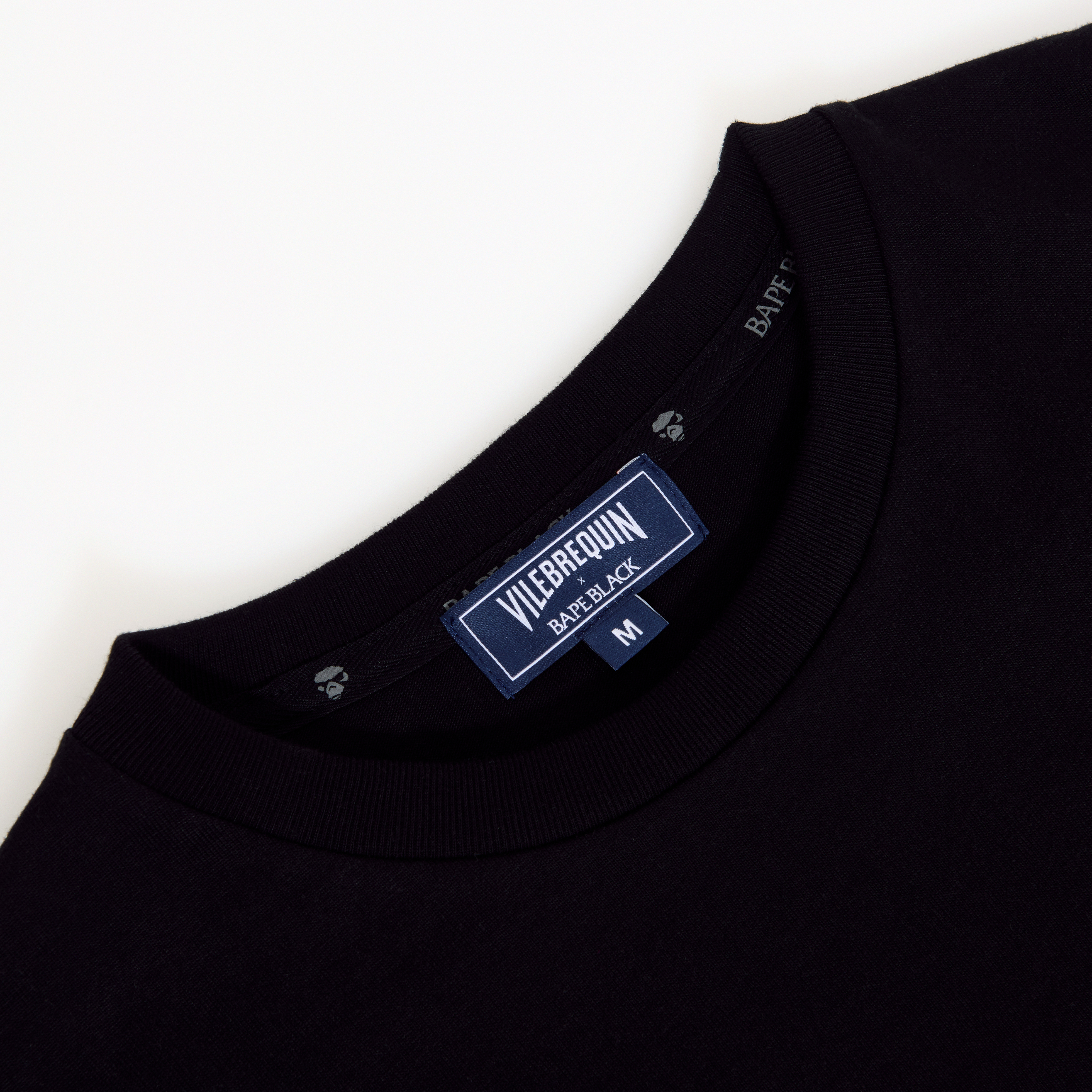 T-Shirt homme Logo imprimé - Vilebrequin x BAPE® BLACK | Site Vilebrequin | TPEZ2P89