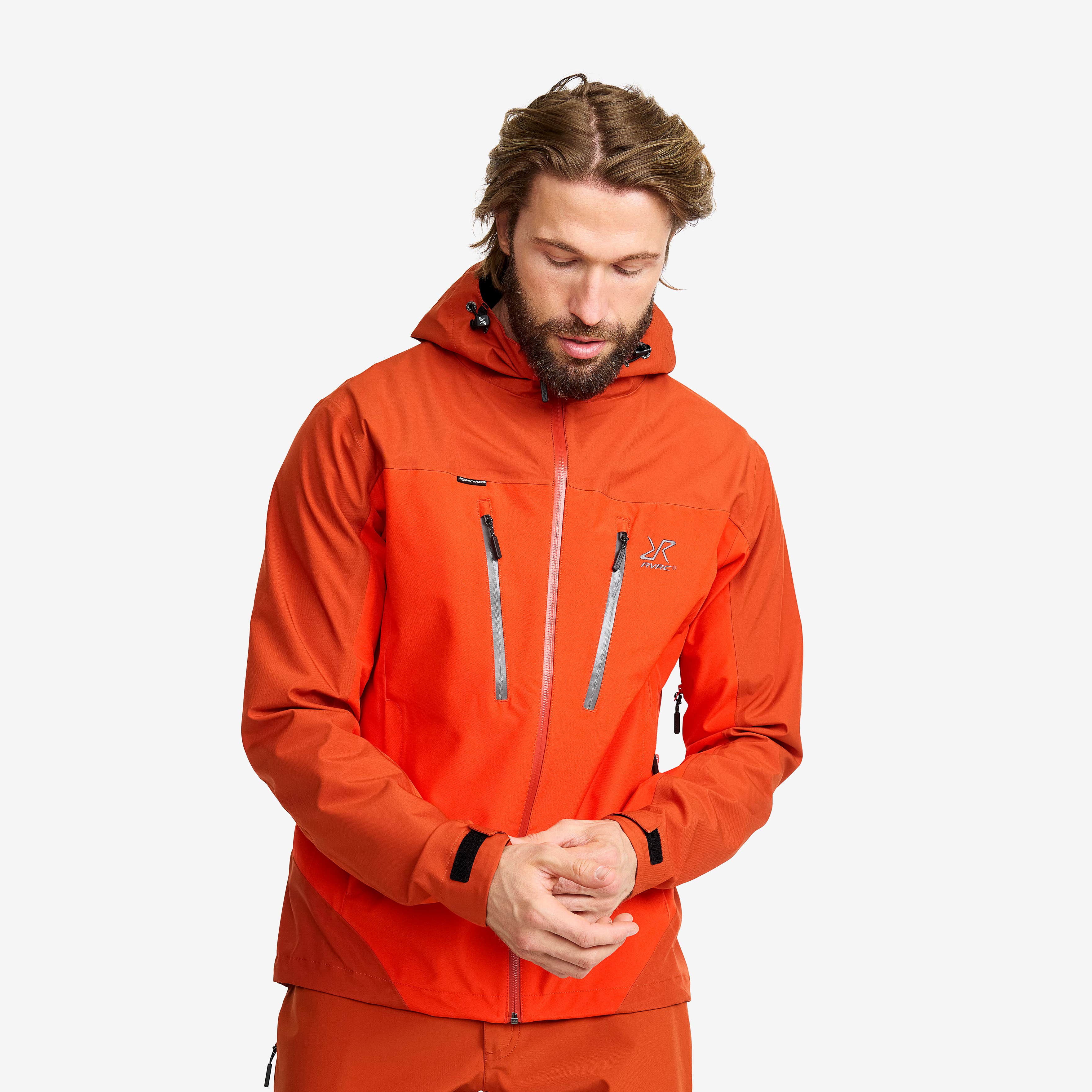 Silence Proshell 3L Jacket Herre Rooibos Tea / Pureed Pumpkin