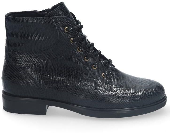 Durea - 9832.839.1839 - Veterboots - Zwart - Gekleed