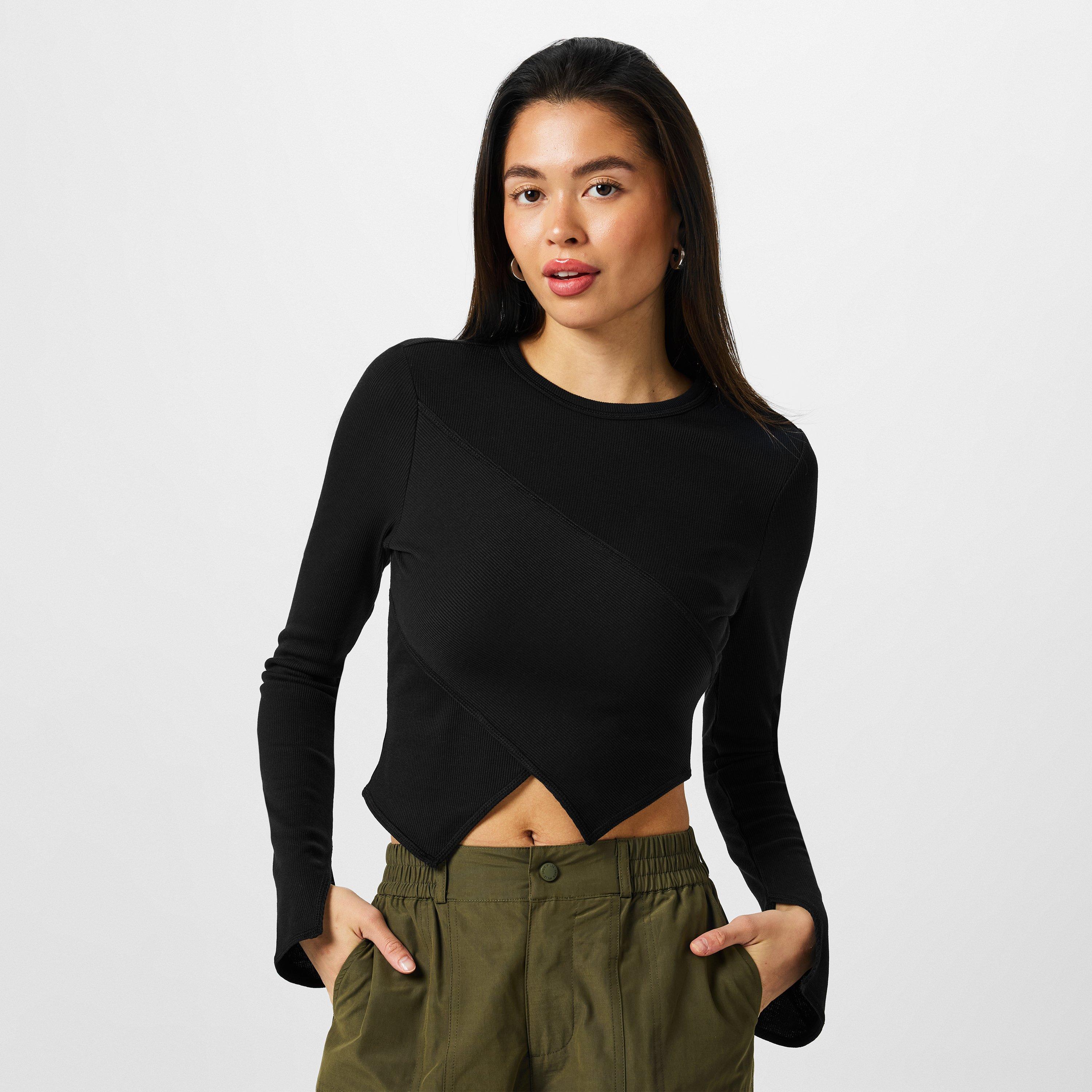 Jack Wills JW Asymmetric Rib Top