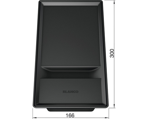 BLANCO opbergbak met deksel, geschikt voor BLANCO Select en BLANCO Collectis 6 S