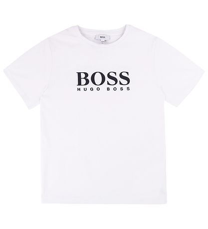 BOSS T-Shirt - Weiß m. Logo