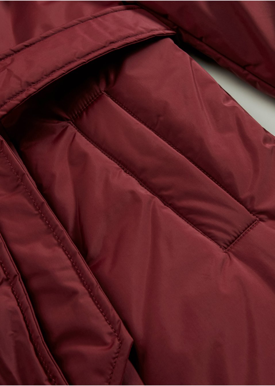 Trench-coat matelassé