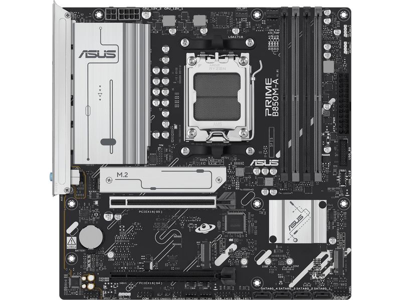 ASUS Mainboard PRIME B850M-A-CSM Micro ATX-Mainboard mit B850-Chipsatz