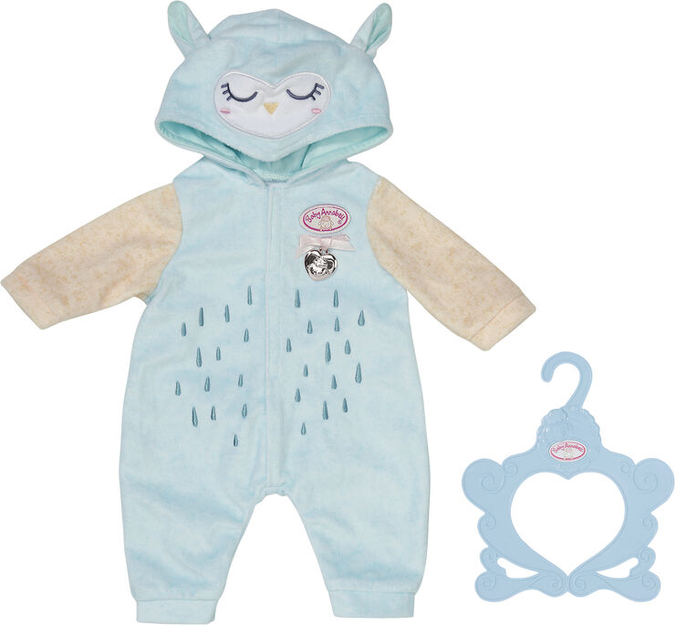 Baby Annabell Baby Annabell owl onesie Blå & beige