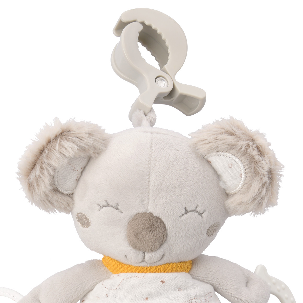 Topomini Baby Activity Koala mit vielen Elementen hellgrau