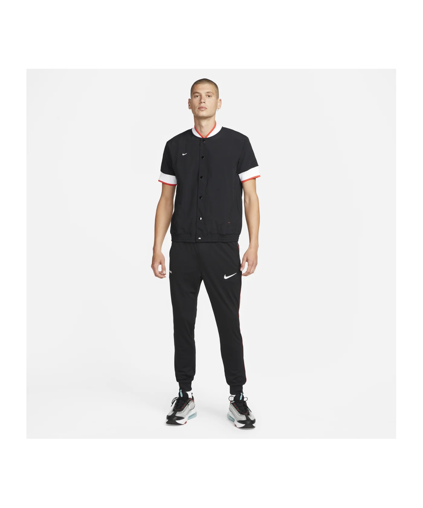 Nike F.C. Tribuna Whitespace Weste Schwarz F010