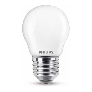 Philips LED kogel E27 40W mat warmglow dimbaar