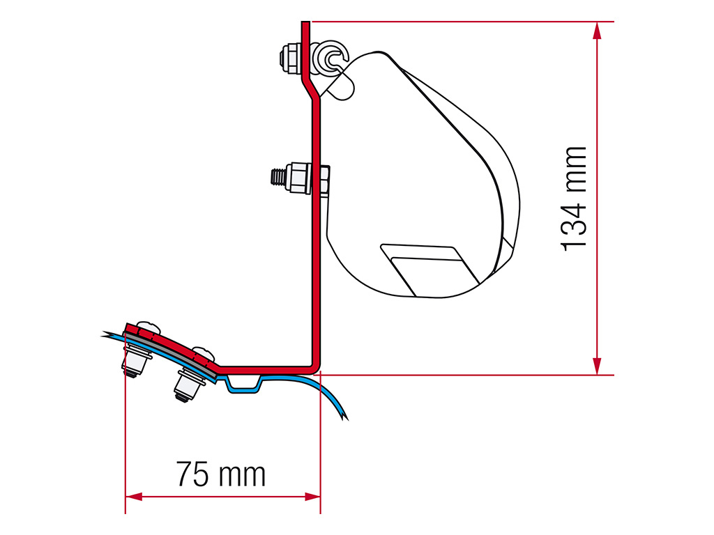 Fiamma F35 adapter Vito Marco Polo
