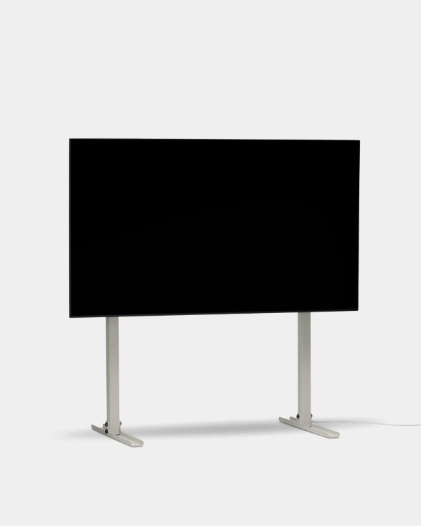Pedestal Straight Tall tv-standaard Mushroom