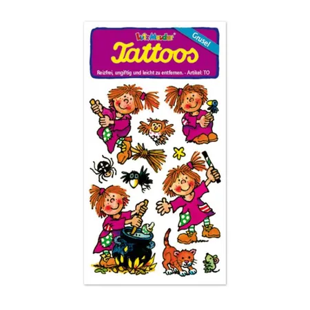 Lutz Mauder Tattoo Hexe Violetta
