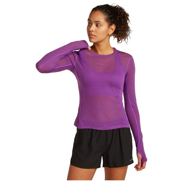 Icebreaker - Women's Merino75 CoolLiteFeatherlight L/S Crewe - Haut à manches longues