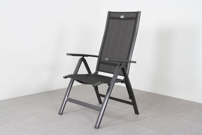 Hartman Roma|Kings tuinset antraciet - 220x100 cm.