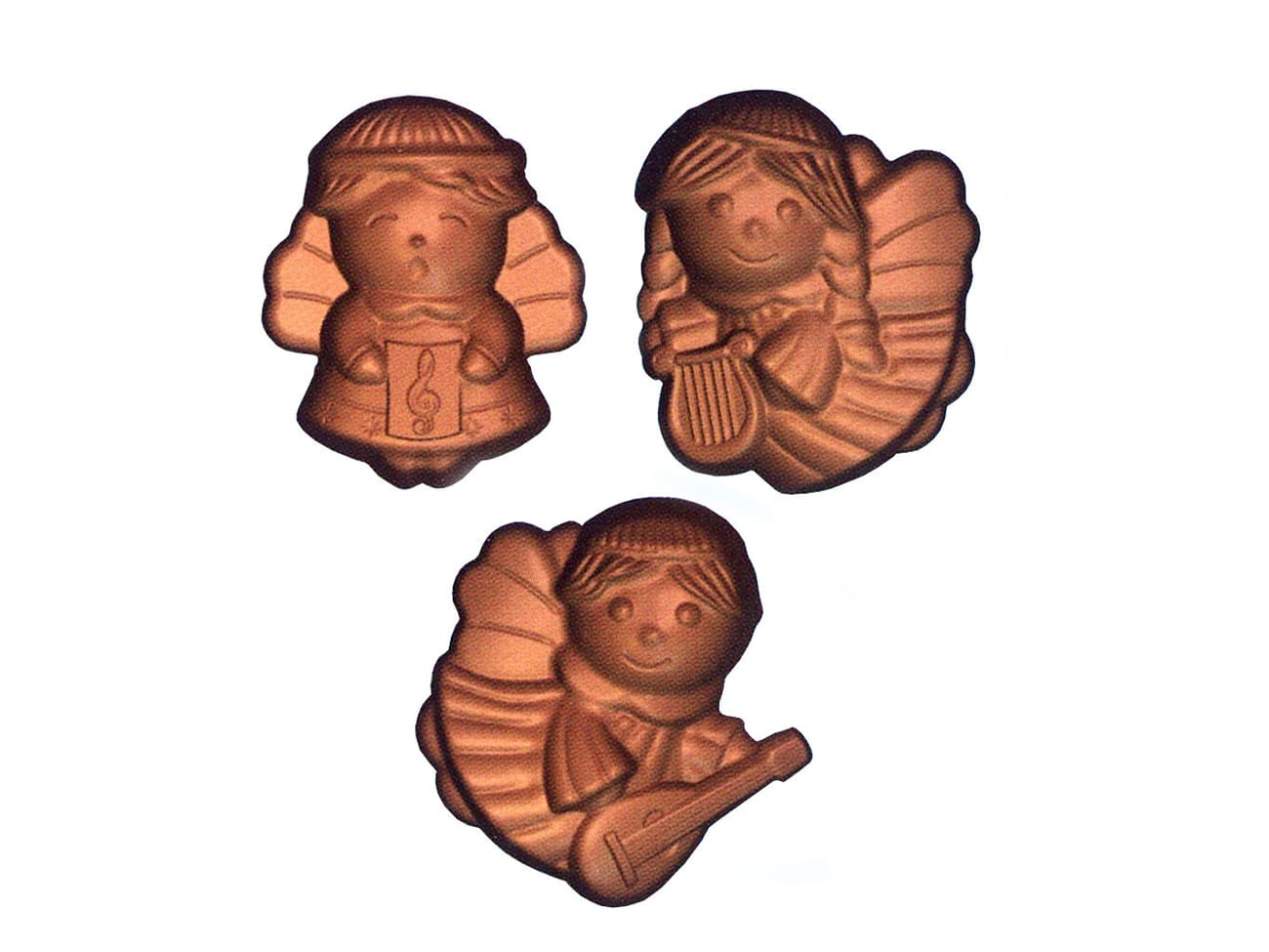 Moule chocolat - 3 petits anges