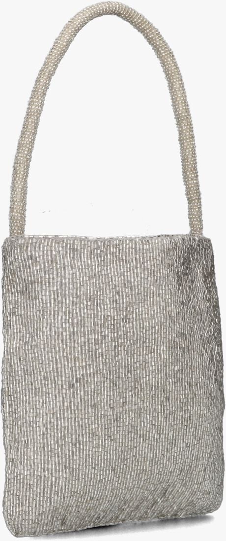 BECKSONDERGAARD zilveren becksondergaard clutch lustrous nyra bag