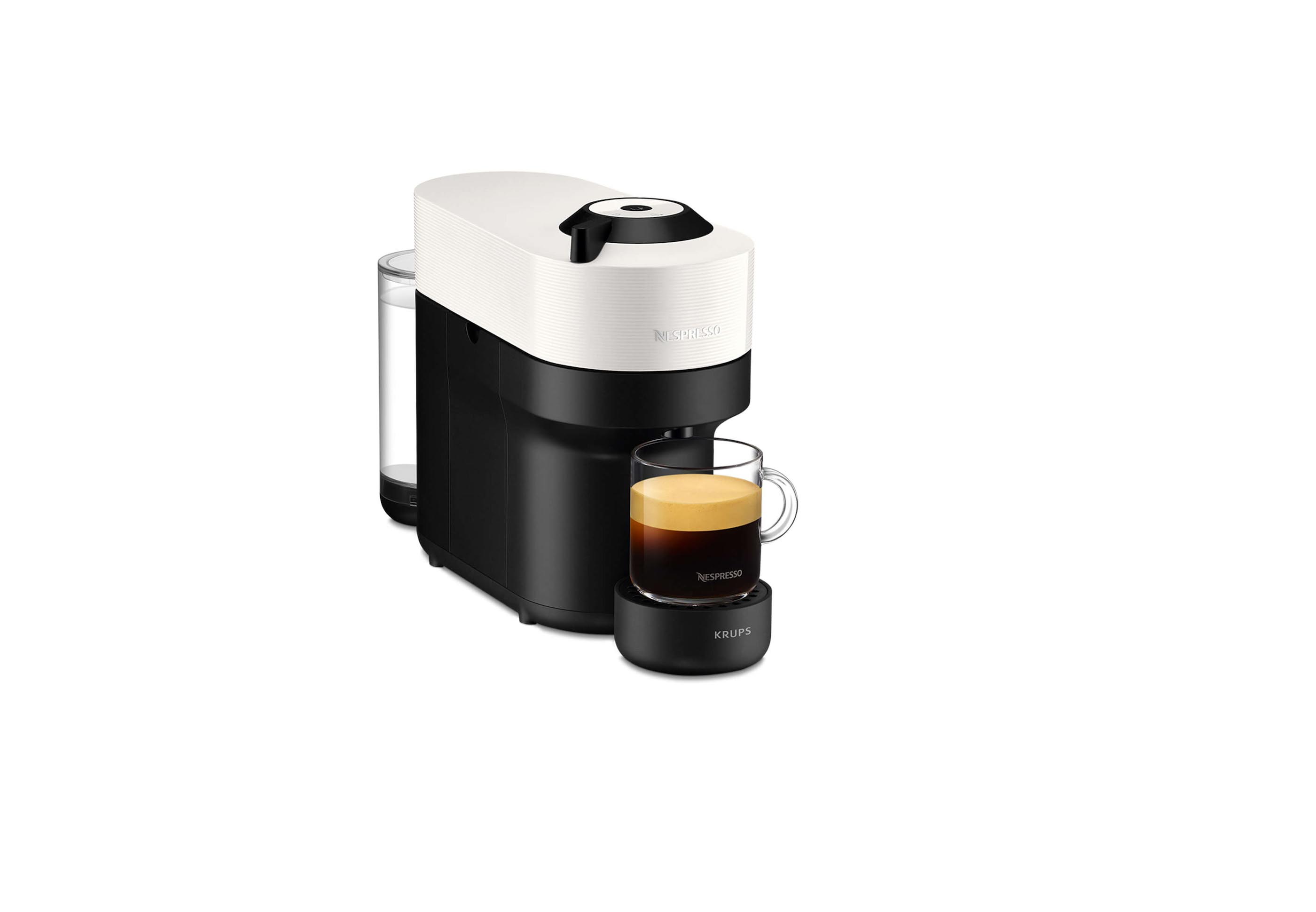 Máquina de café Nespresso Vertuo Pop Coconut White