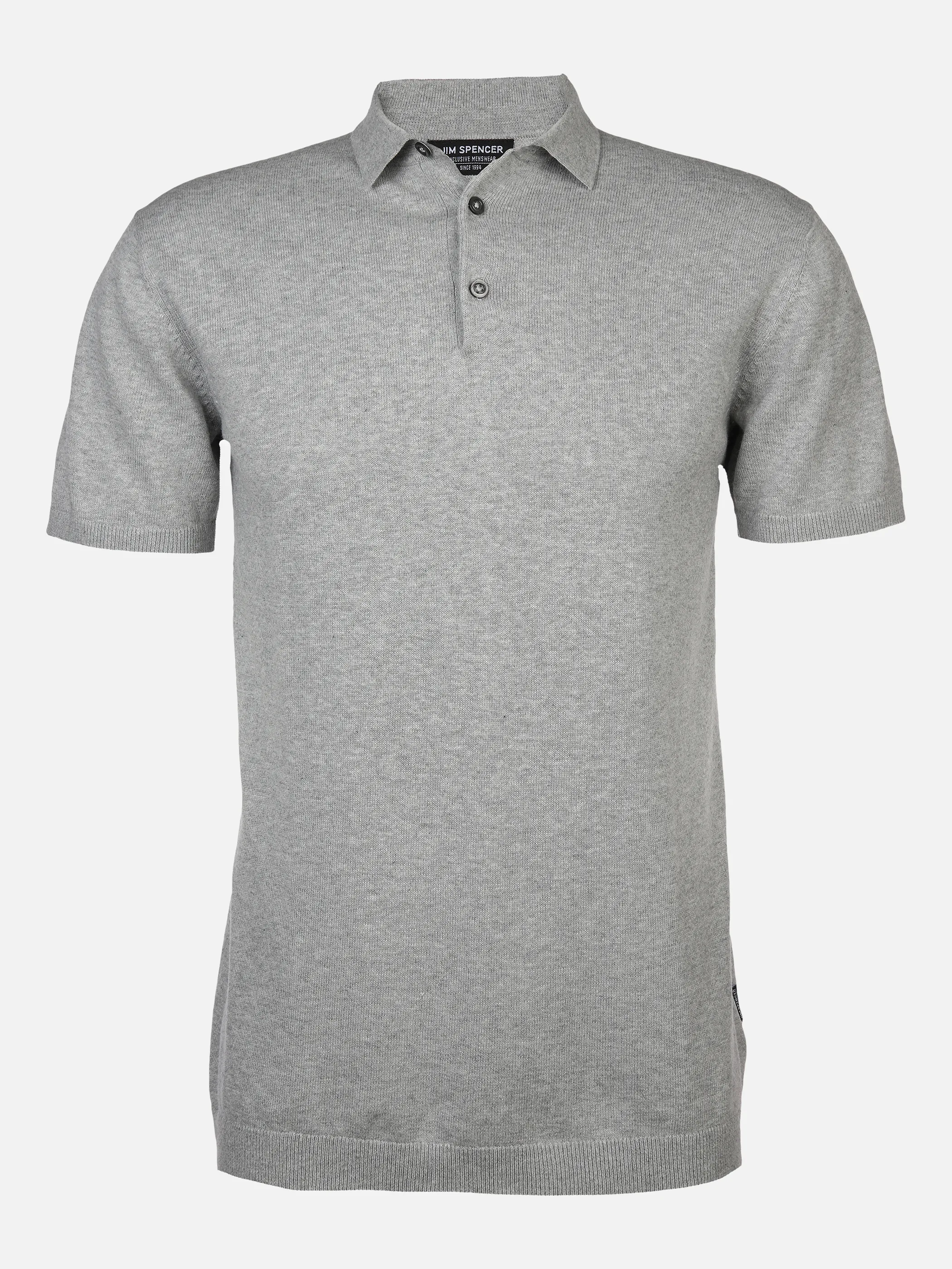 Herren Strickpoloshirt mit kurzem Arm