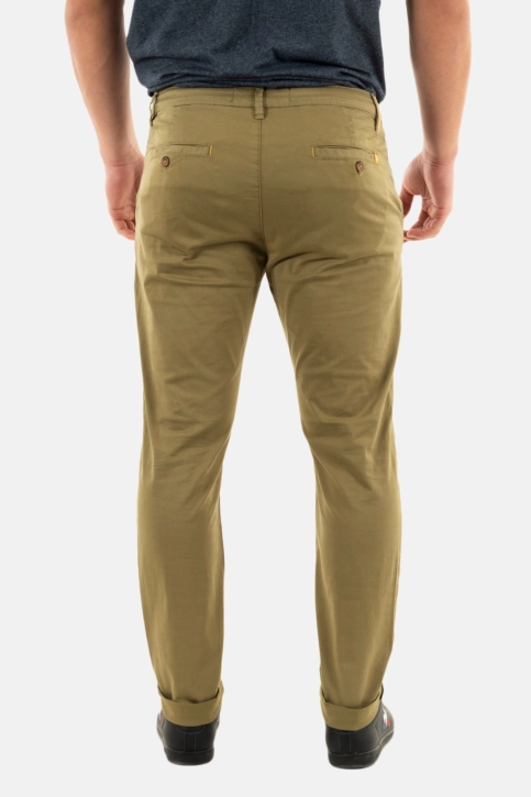 Pantalons Benson & Cherry classic kaki clair